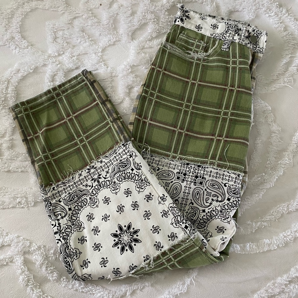 Patchwork Pants